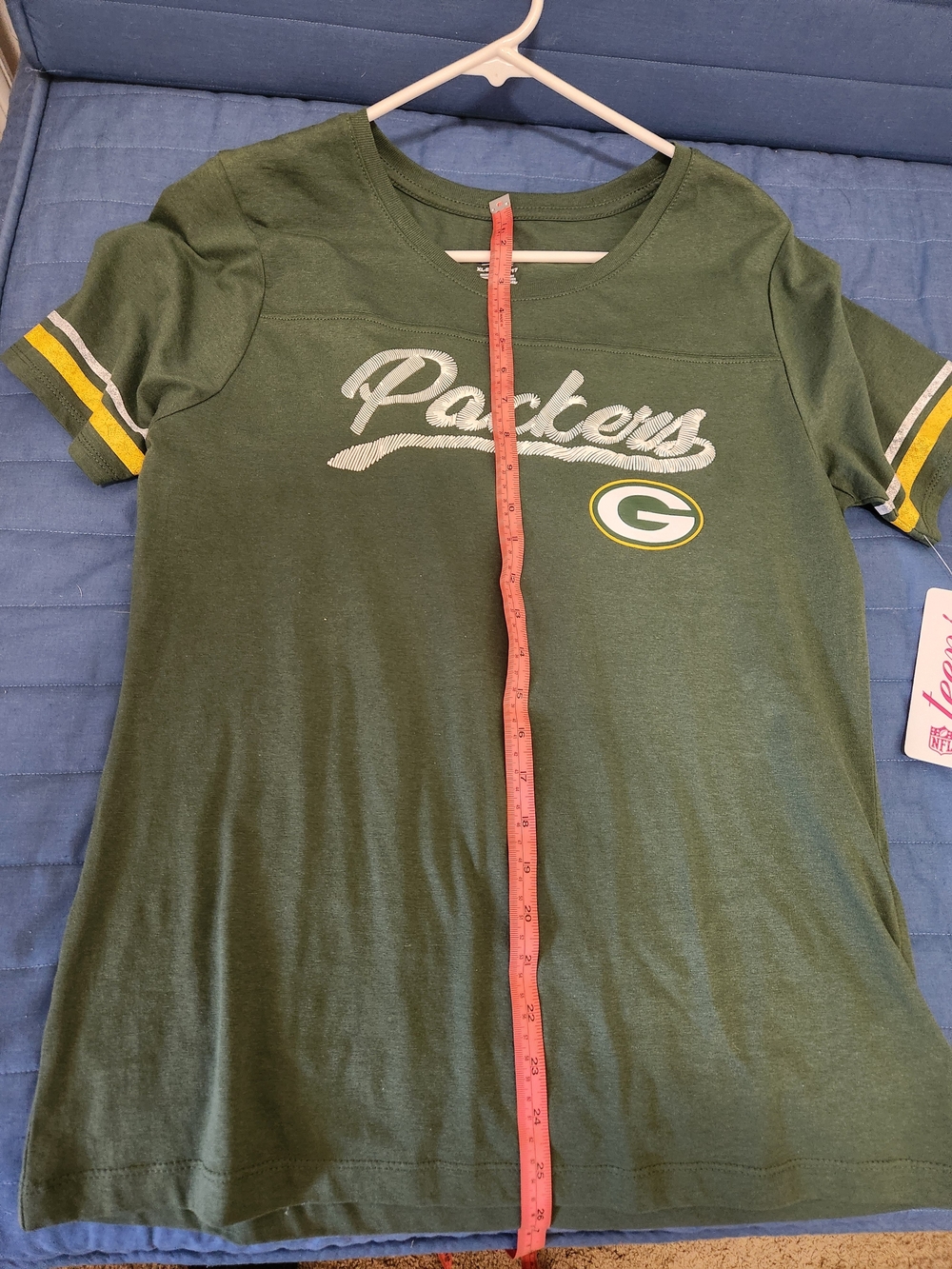 Green Bay Packers Womens Crewneck Shirt in Green NWT - Picture 7 of 8